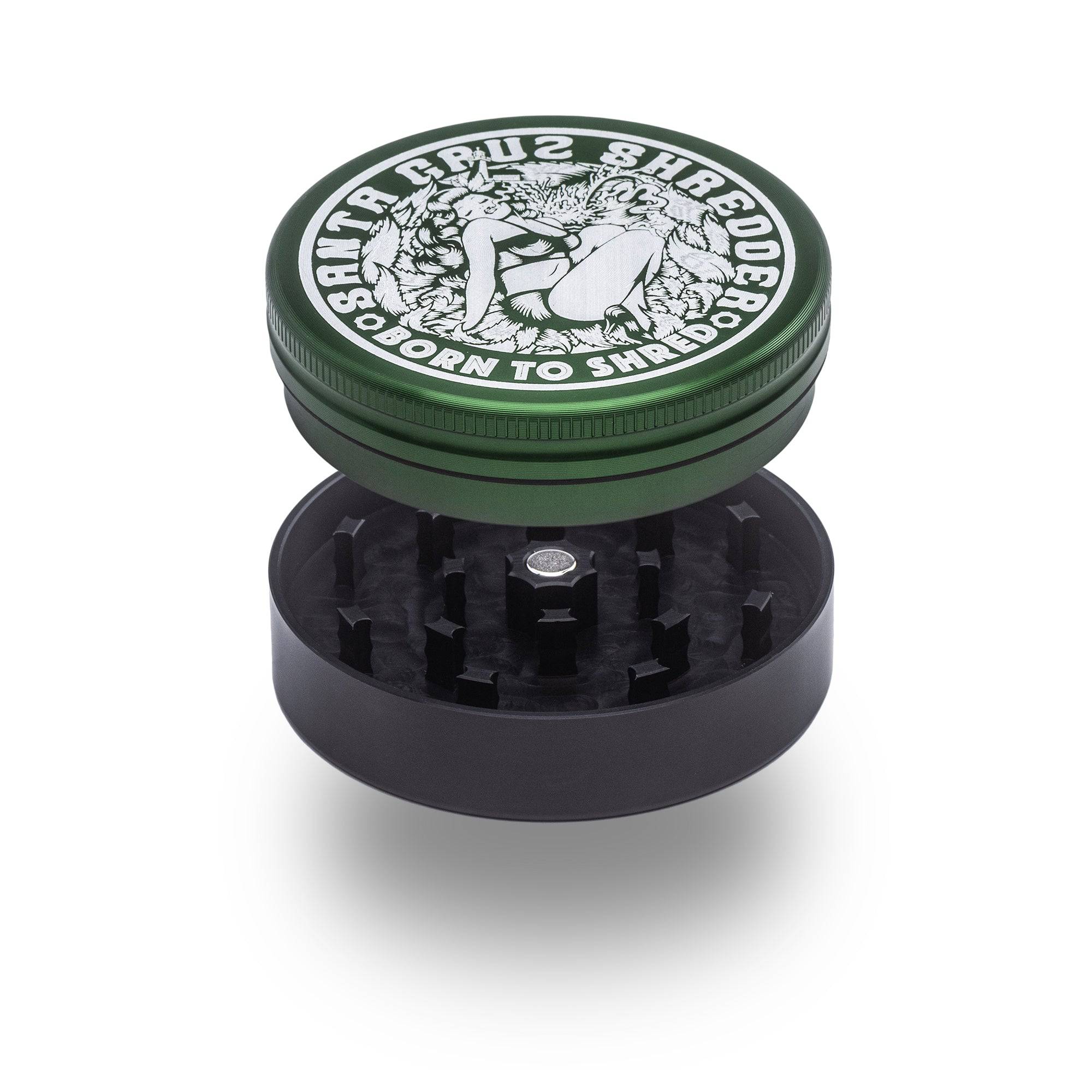 Aluminum 2 Piece Large "Pin Up" Herb Grinders - Image 4