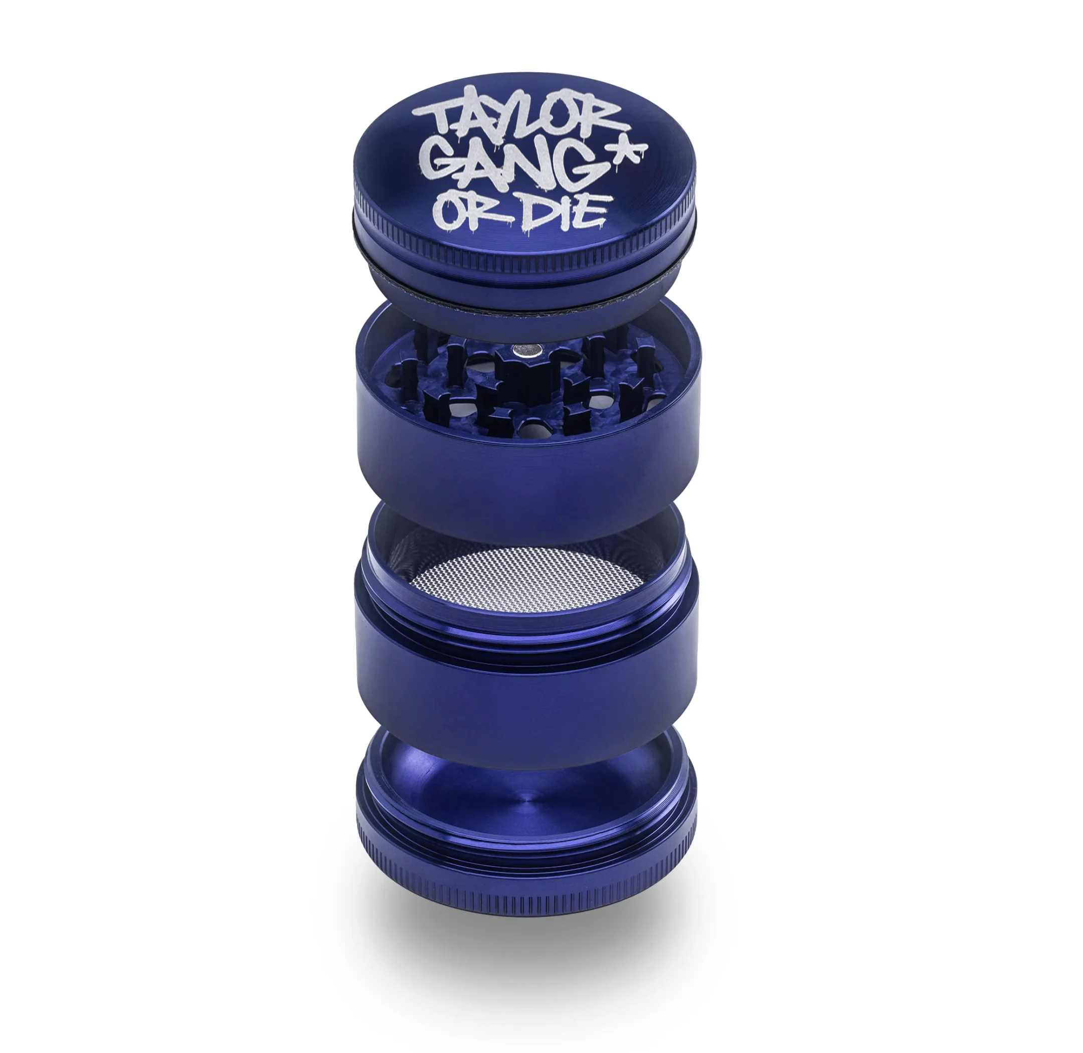 Aluminum 4 Piece Medium "Taylor Gang" Grinders - Image 3