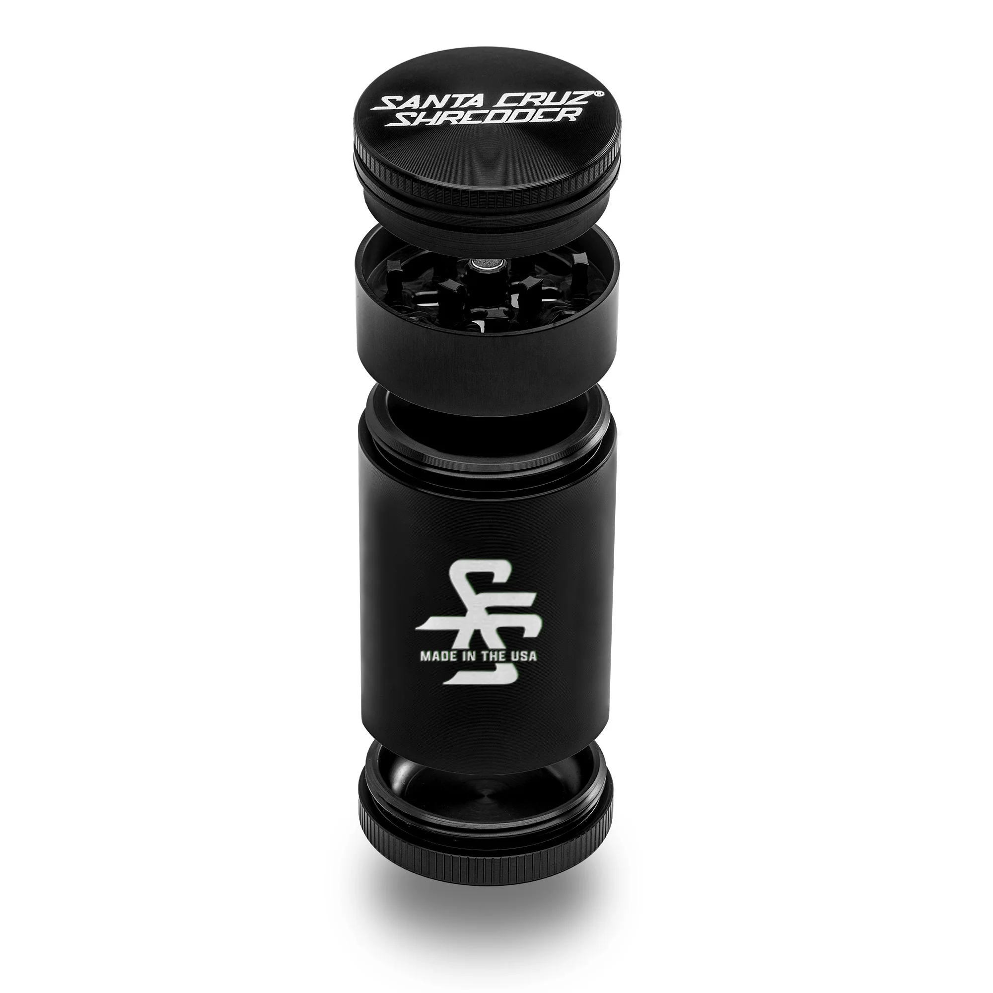 Aluminum 4 Piece Small Herb Grinders (TRAVELER) - Image 4
